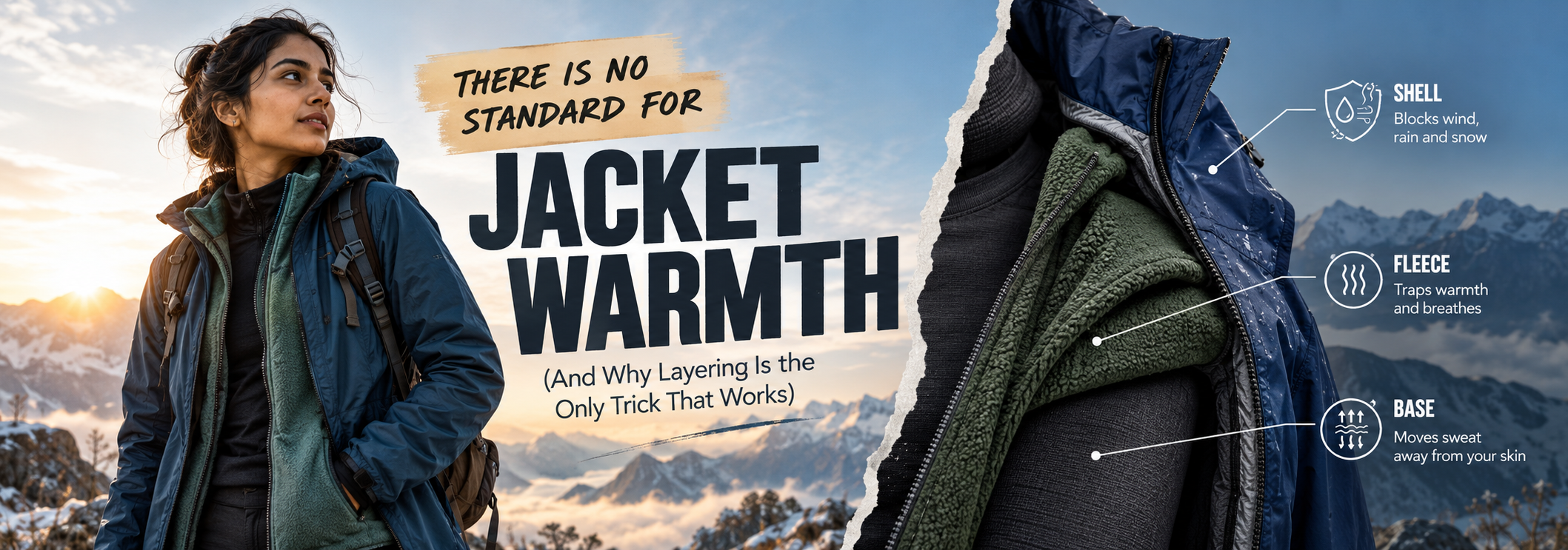 There Is No Standard for Jacket Warmth (And Why Layering Is the Only Trick That Works)