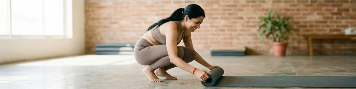 woman training indoor