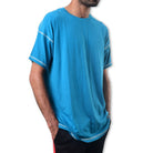 Ruggd Indian men's odor-resistant bamboo training T-shirt in black, featuring a crew neck and athletic fit.