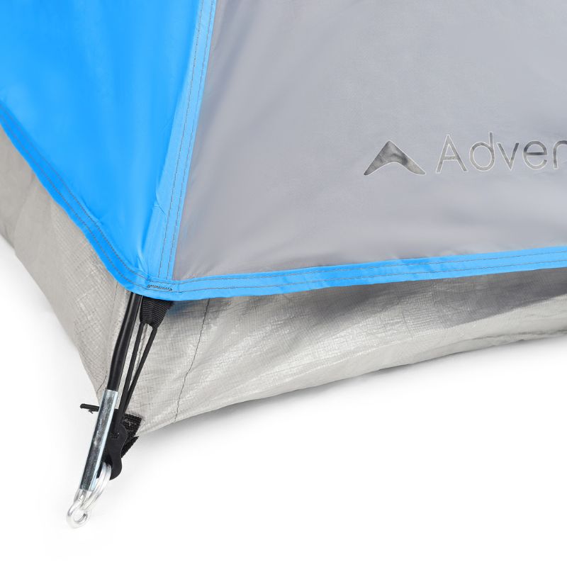 Adventra 3 Person Camping Tent - Blue / 3 Persons - Tent