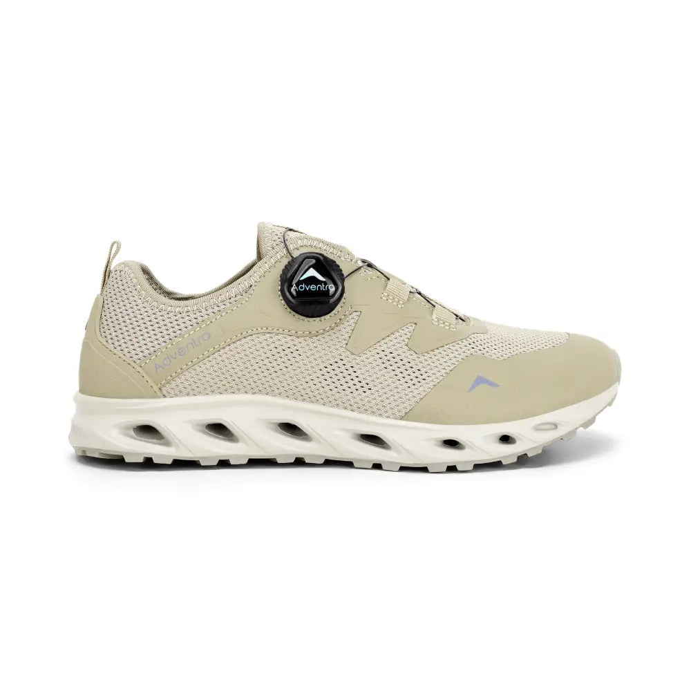 Adventra Men’s Lightweight Ultra Grip Hiking Shoes | Auto Lace - Beige / 39 - Shoes