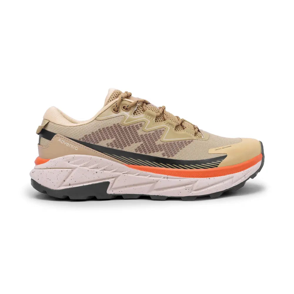 Adventra Men’s Trail Running Ultra Grip Shoes - Beige / 39 - Shoes