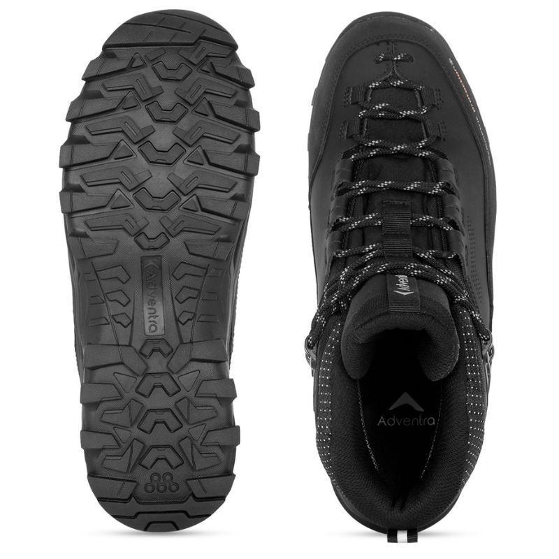 Adventra Men’s Warm and Waterproof Mid-Ankle Hiking Shoes - Shoes