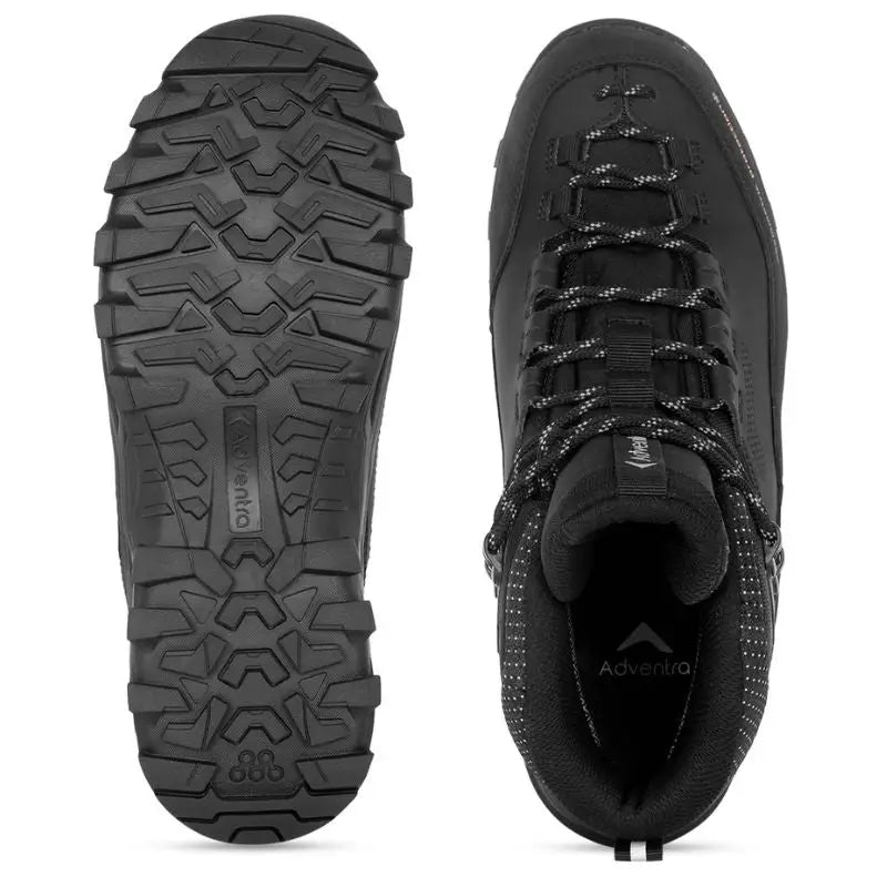 Adventra Men’s Warm and Waterproof Mid-Ankle Hiking Shoes - Shoes