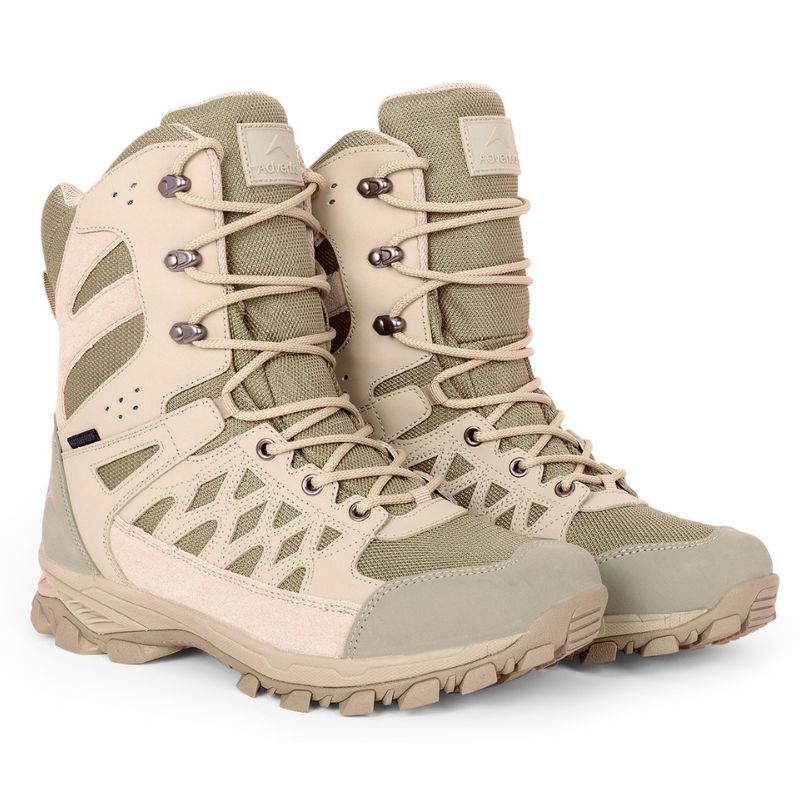 Adventra Men’s Waterproof Hiking Shoes High Ankle with Cushion Comfort - Shoes