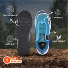 Adventra Men’s Waterproof Hiking Shoes Low Ankle with Ultra Grip - Shoes
