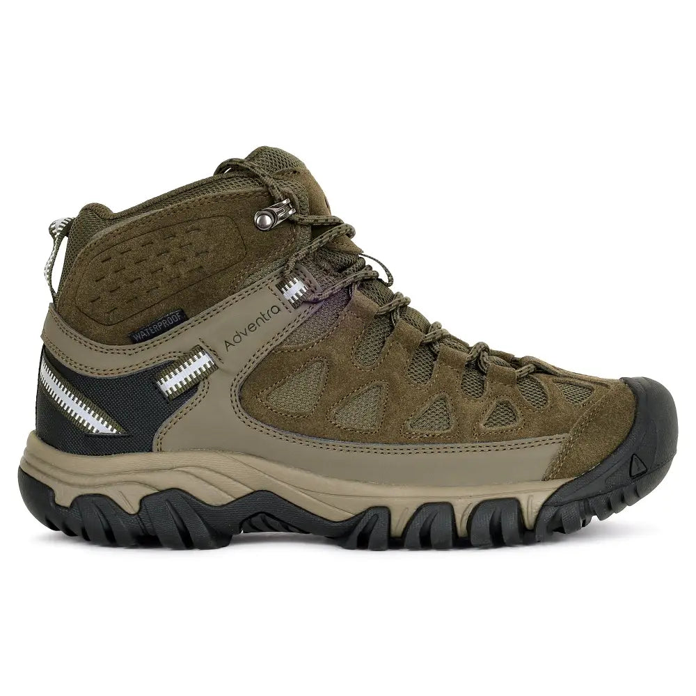 Adventra Men’s Waterproof Mid-Ankle Hiking Shoes - Shoes