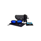 Adventra Polarised Unisex Sunglasses Cat3 |UV Protection | Wraparound Coverage - Blue