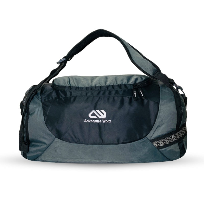 Adventure Worx 20 Litre Cosmo Duffel Bag - Grey / 20 Litres - Rucksacks and Backpacks