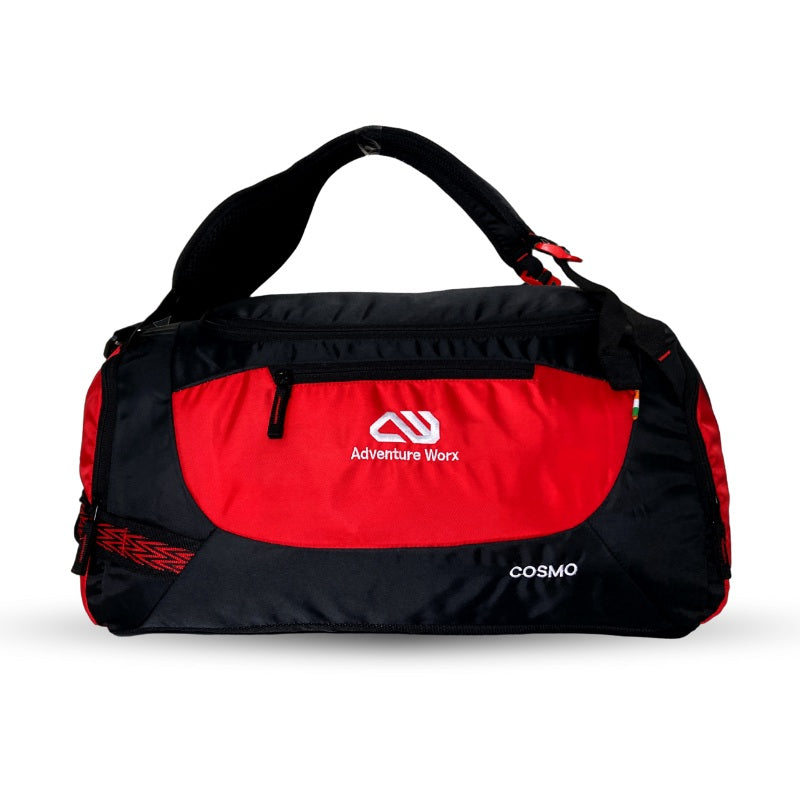 Adventure Worx 20 Litre Cosmo Duffel Bag - Red / 20 Litres - Rucksacks and Backpacks