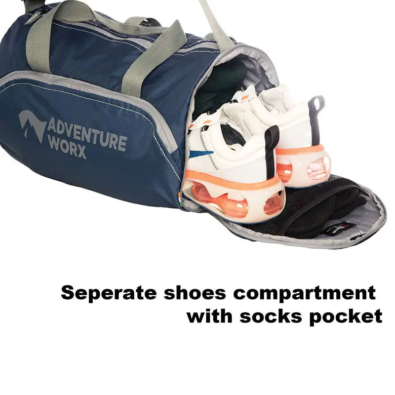 Adventure Worx 28 Litre Gym-Sports Duffle Bag - Rucksacks and Backpacks
