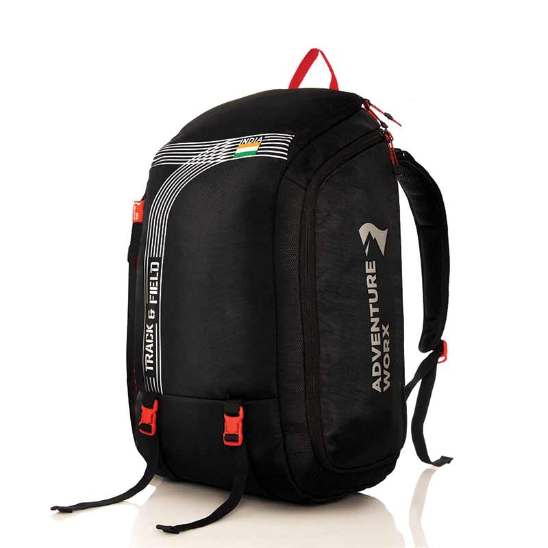 Adventure Worx Athletic Bag-Sports Bag-Backpack-35 Litres - Black / 35 Litres - Rucksacks and Backpacks