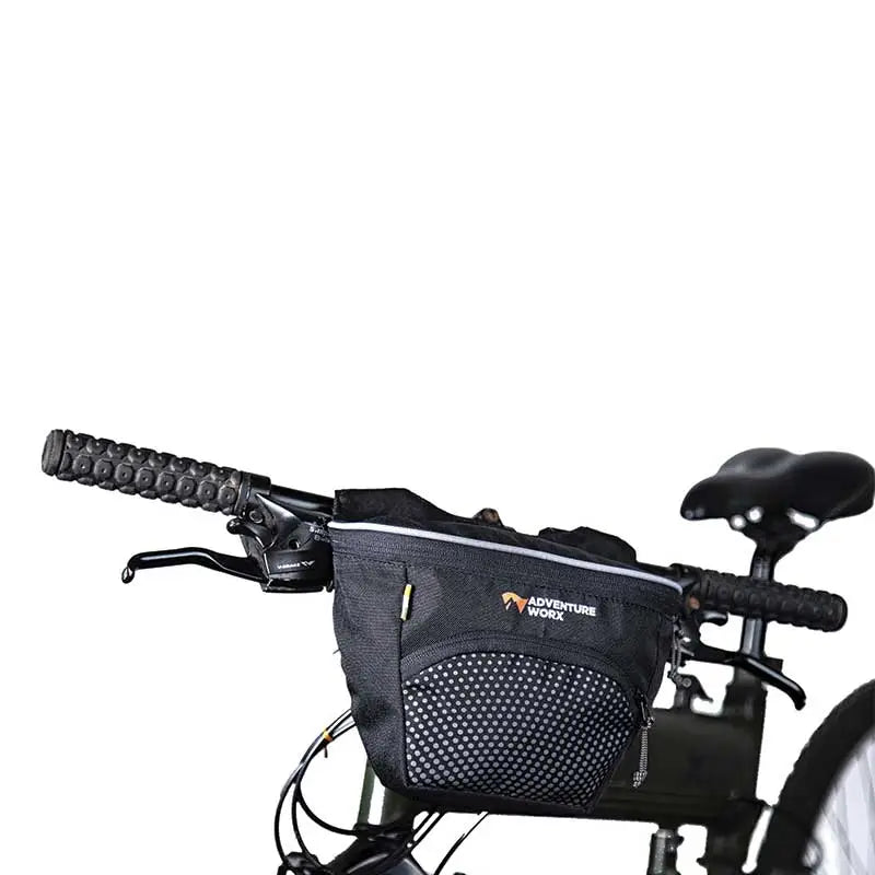 Adventure Worx Cycle Handlebar Bag-Compact - Black - Cycling Essentials