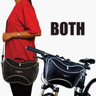 Adventure Worx Cycle Handlebar Bag-Large - Black - Cycling Essentials