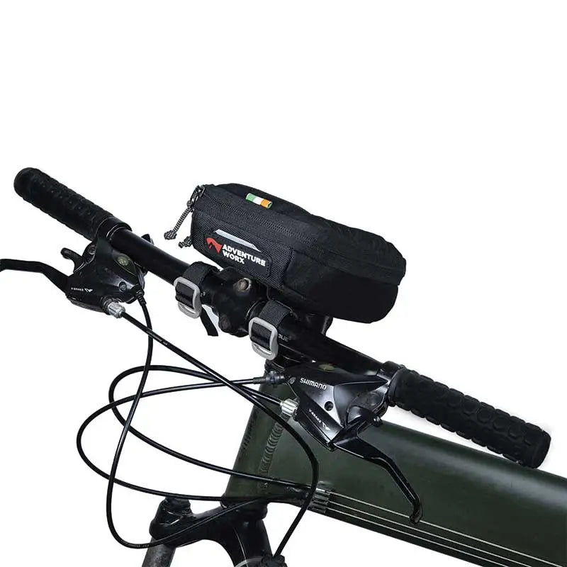 Adventure Worx Cycle Stem Mobile Bag - Black - Cycling Essentials