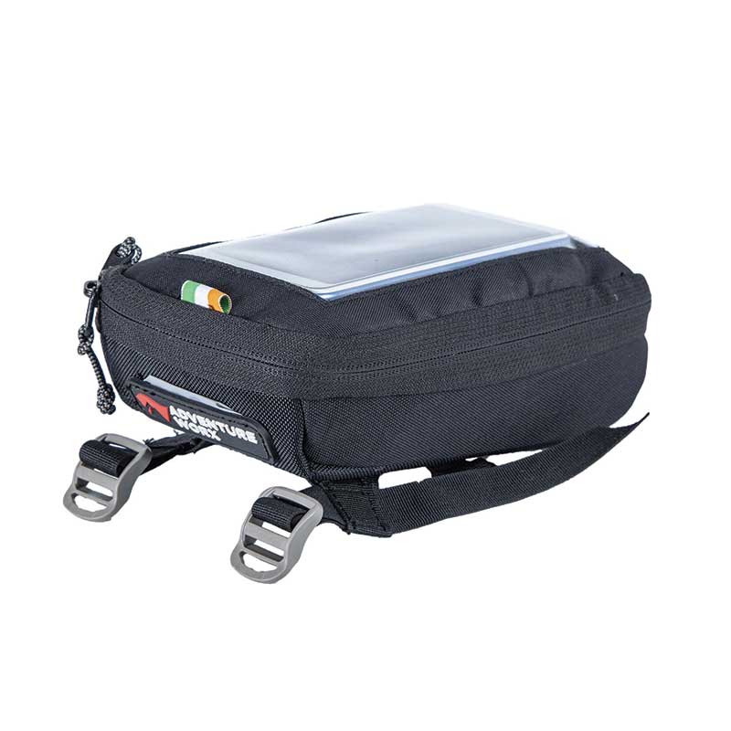 Adventure Worx Cycle Stem Mobile Bag - Black - Cycling Essentials