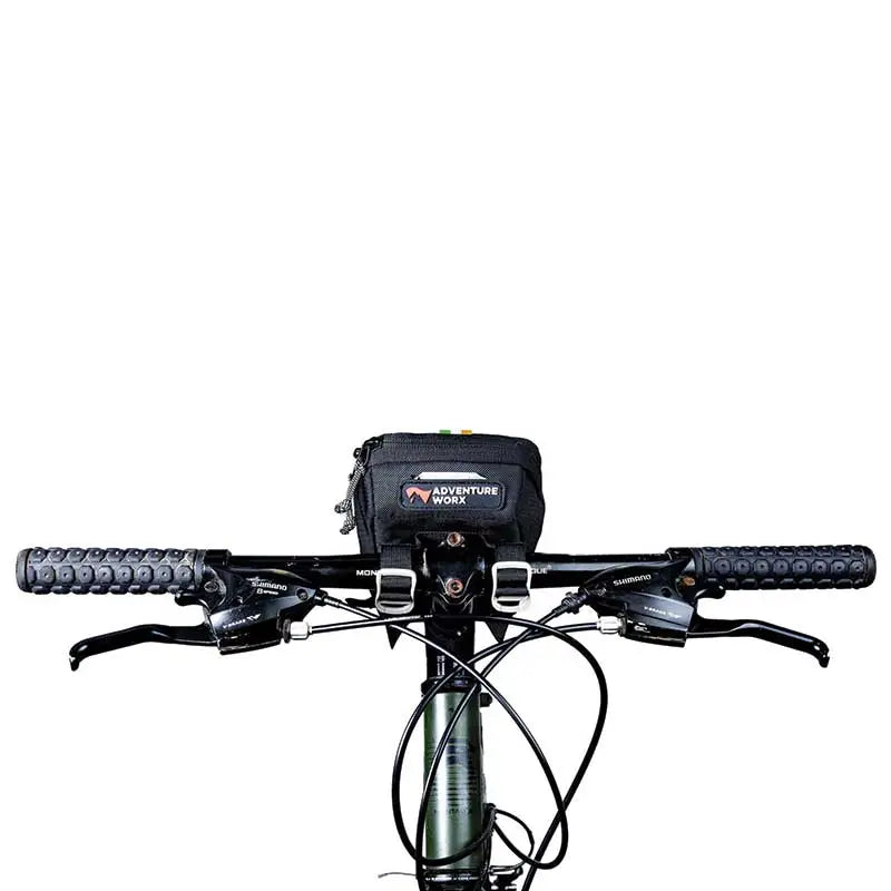 Adventure Worx Cycle Stem Mobile Bag - Black - Cycling Essentials