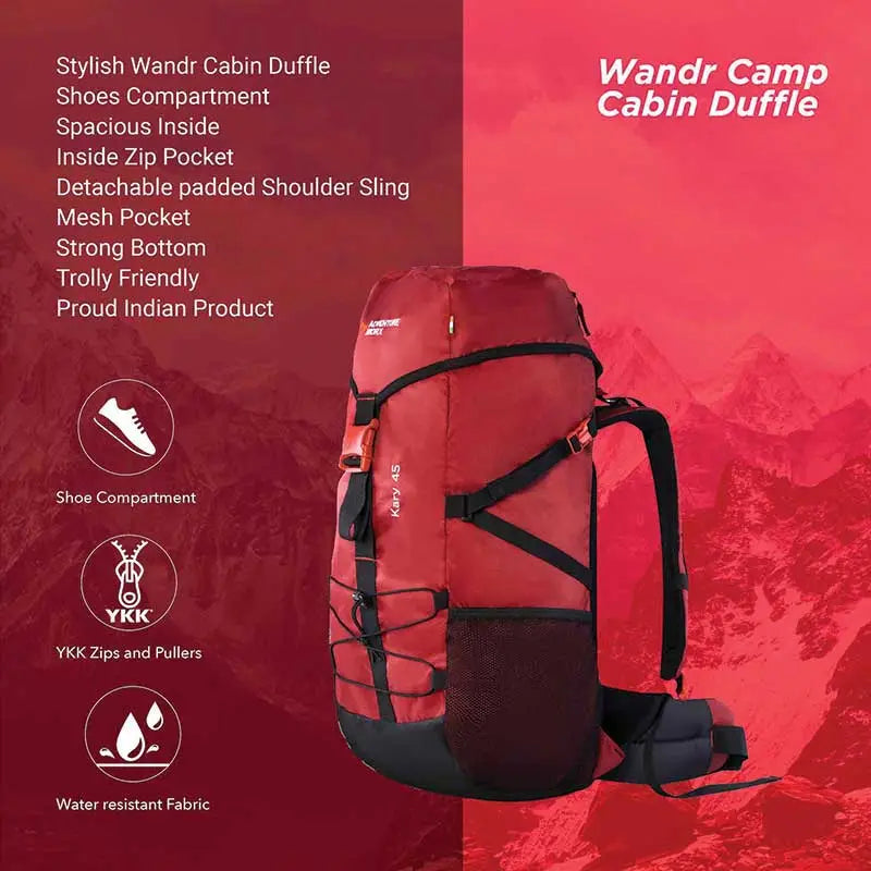 Adventure Worx Kary 45 Litre Rucksack - Rucksacks and Backpacks