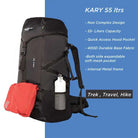 Adventure Worx Kary 55 Litre Rucksack - Rucksacks and Backpacks