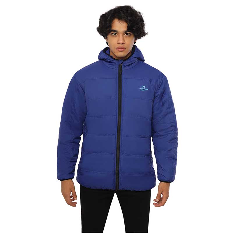 Adventure Worx Men’s -5 degrees Lumi Quilted Jacket - Navy / S - Winter Jacket