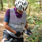 Adventure Worx Men’s Reflective Gilet - White / Free Size - Jersey