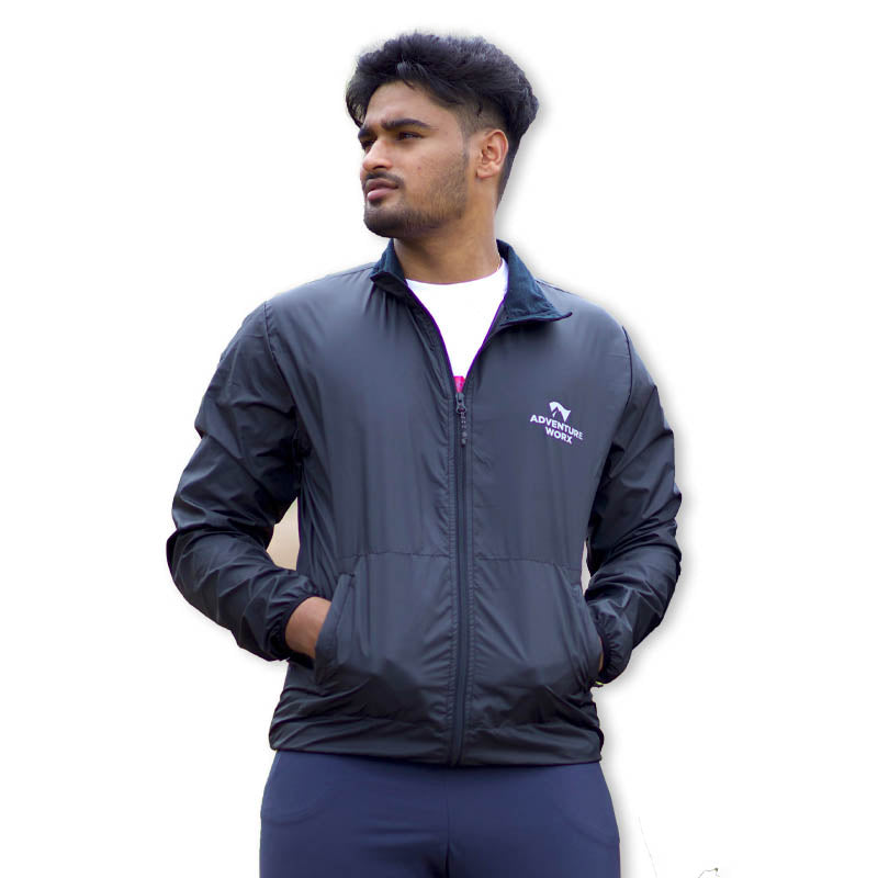 Adventure Worx Men’s Wind Cheater Jacket - Black / S - Rainwear