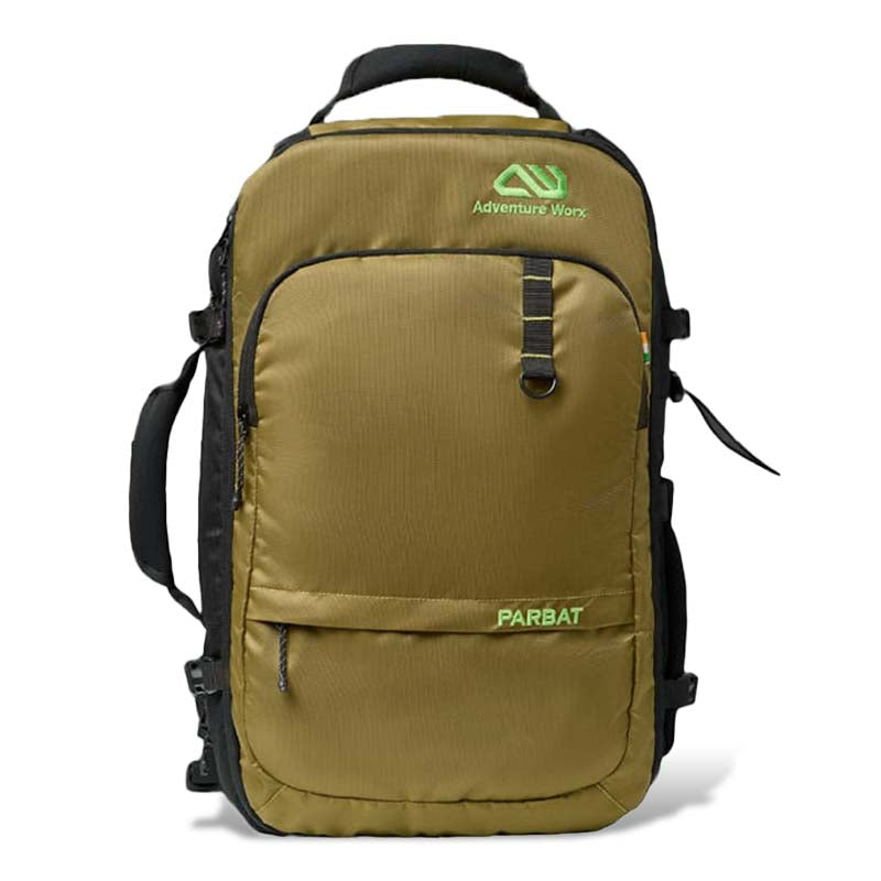 Adventure Worx Worx Parbath 32 Liter Backpack - Olive Green / 32 Litres - Rucksacks and Backpacks