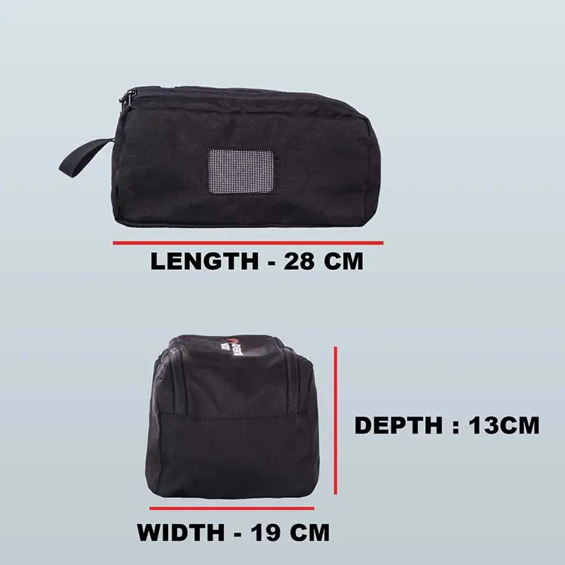 Adventure Worx Shoe Carry Pouch-Bag - Black - Travel Essentials