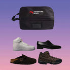 Adventure Worx Shoe Carry Pouch-Bag - Black - Travel Essentials