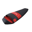 Adventure Worx Sleeping Bag (5 Degree Celsius) Low Altitude - Black-Red / One person - Sleeping Bags