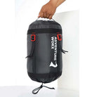 Adventure Worx Sleeping Bag (5 Degree Celsius) Low Altitude - Black-Red / One person - Sleeping Bags