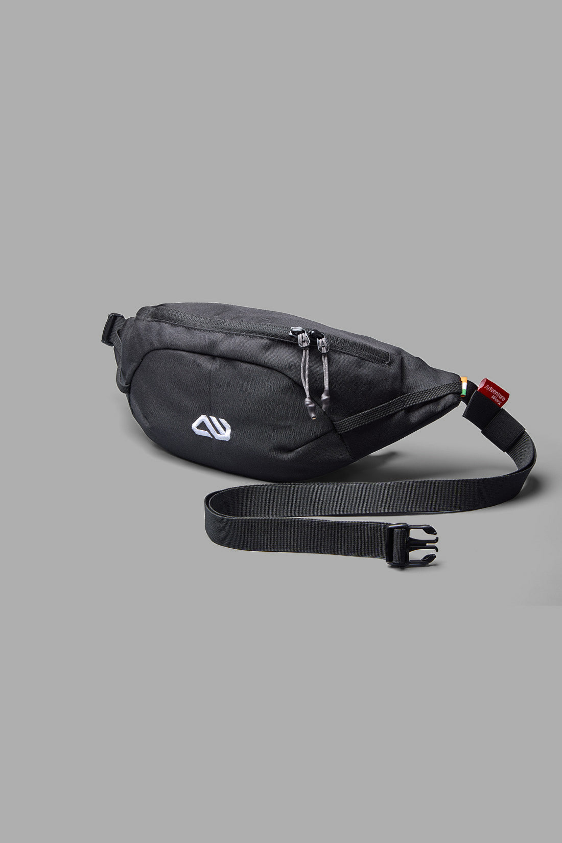 Adventure Worx Travel & Hiking Chail Cross Body Waist Pack (Pack of2) - Black - Waist Packs