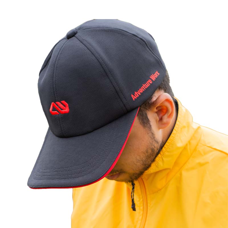 Adventure Worx Unisex Peak Pulse Cap- Pack of 2 - Black - Headwear