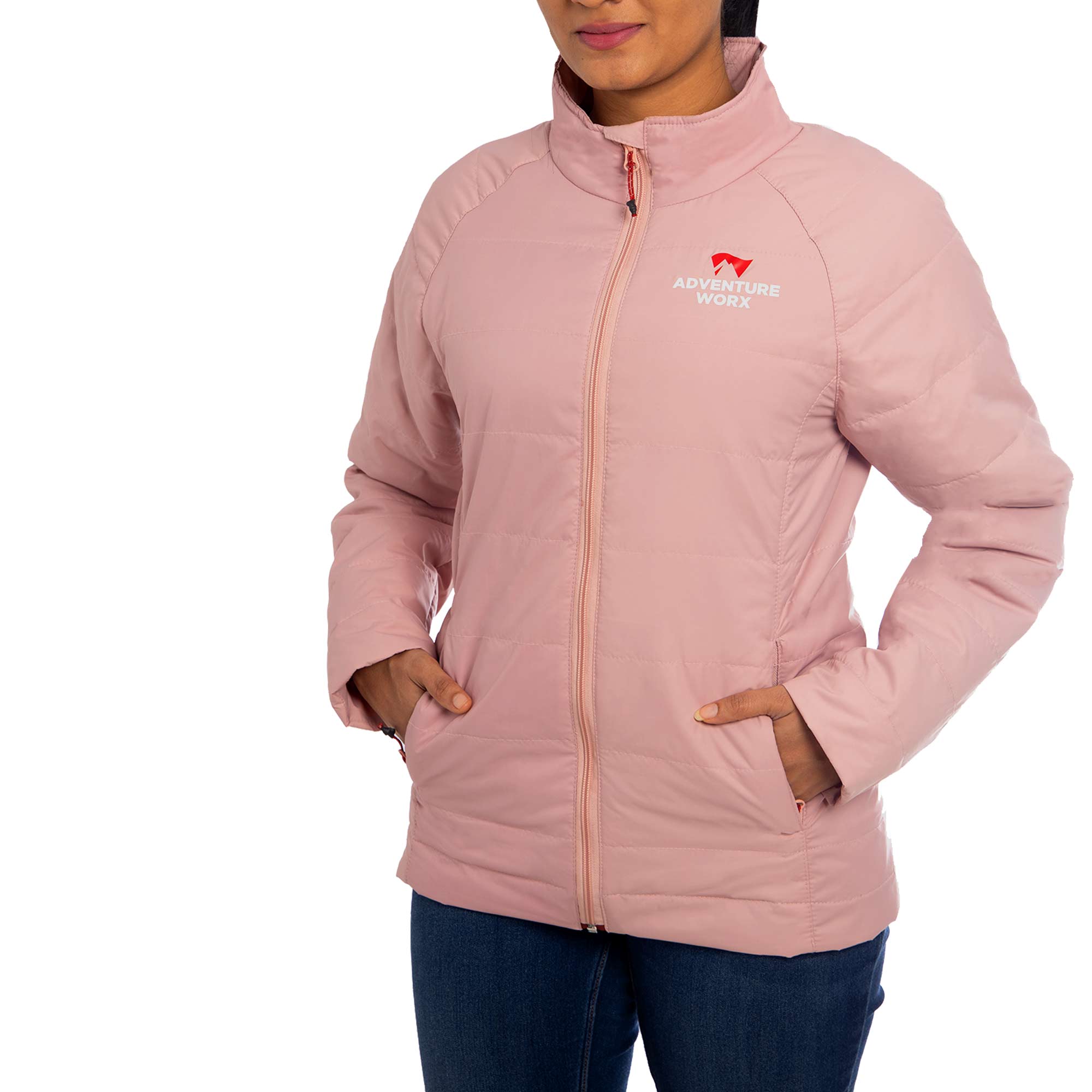 Adventure Worx Women’s Lumi Quilt Jacket-Lite - Pink / S - Winter Jacket