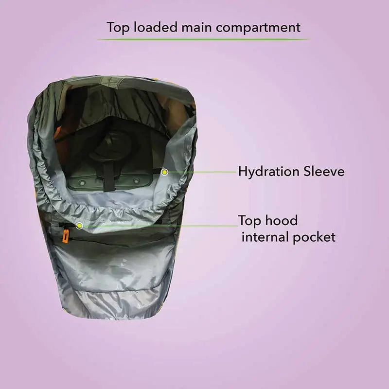 Adventure Worx Xplore 35 Litre Rucksack - Yellow / 35 Litres - Rucksacks and Backpacks