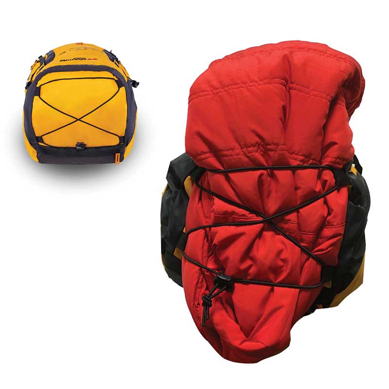 Adventure Worx Xplore 55 Litres Rucksack - Yellow / 55 Litres - Rucksacks and Backpacks