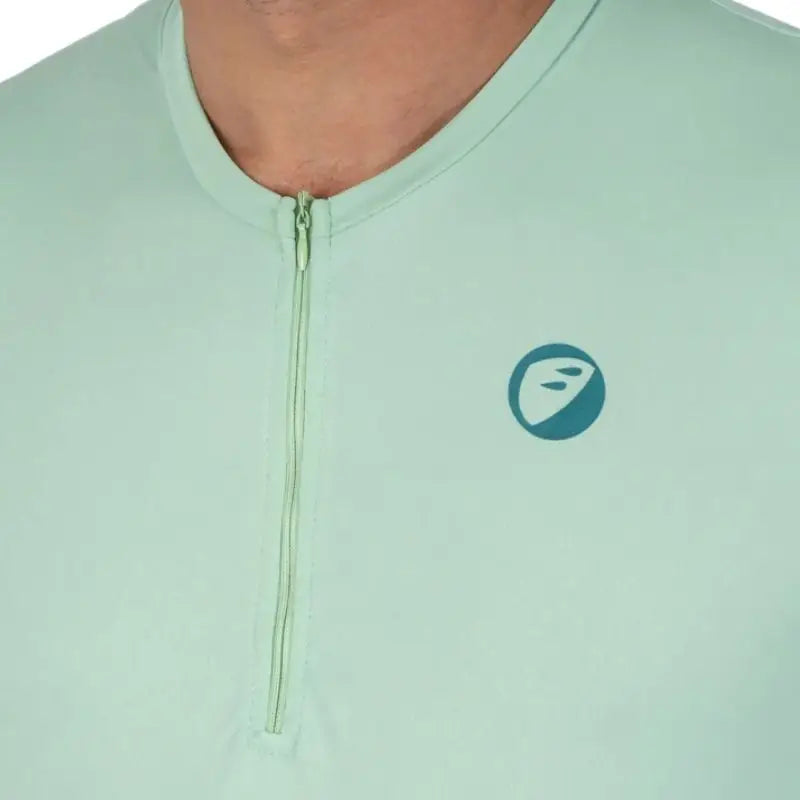 Apace men's cruise cycling T-shirt in mint green, featuring lightweight fabric and sporty design, ideal for active cycling wear.