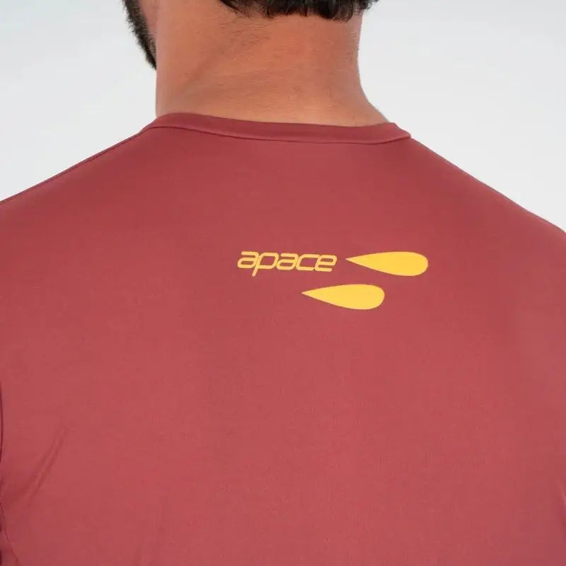 Apace Men's Cruise cycling T-shirt in black and white, featuring a sporty design and breathable fabric for active wear.
