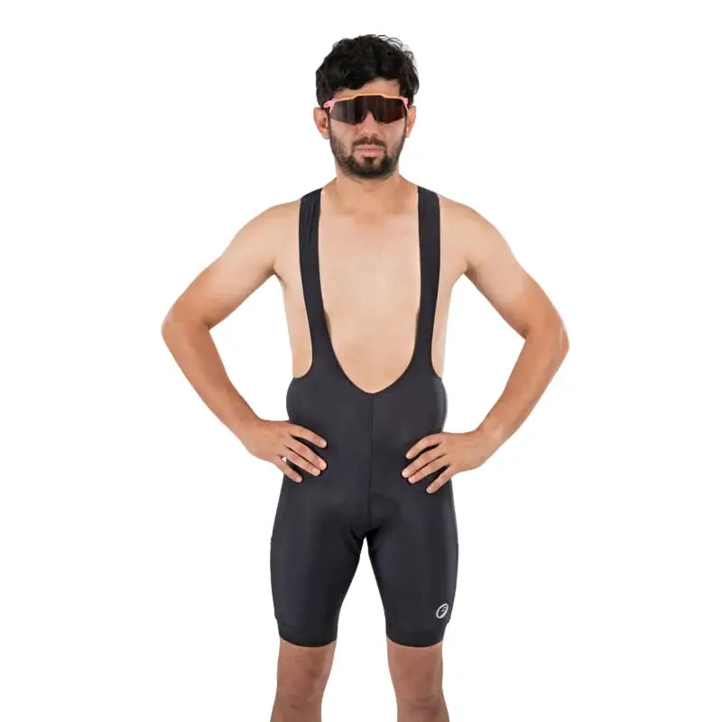 Apace Men’s Cycling Bib Shorts - Ebony / XS - Cycling Bib shorts