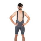 Apace Men’s Cycling Bib Shorts - Slate Grey / XS - Cycling Bib shorts