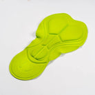 Apace men's cycling gel padded shorts in black, designed for comfort and performance during cycling activities.