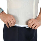 Apace Men's Elite Fit Cycling Jersey in mountain teal, front view showing breathable fabric and sleek design.