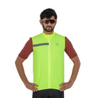 Apace Mens Reflective Cycling Vest Gilet- Test - Yellow / M