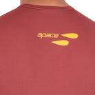 Apace Women's Cruise Cycling T-shirt in apricot color, lightweight fabric, fitted design, suitable for active cycling and casual wear.