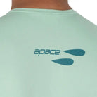 Apace Women's Cruise cycling T-shirt in mint green, lightweight fabric, fitted style, with short sleeves and branding details.
