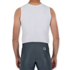 White Apace women's cycling baselayer mesh cooling shirt with lightweight, breathable fabric for comfort during rides.
