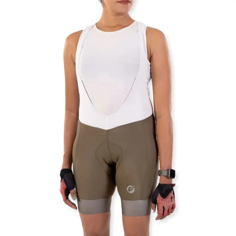 Apace Women’s Cycling Endurance Bib Shorts Explore Prima - Moss / S - Shorts