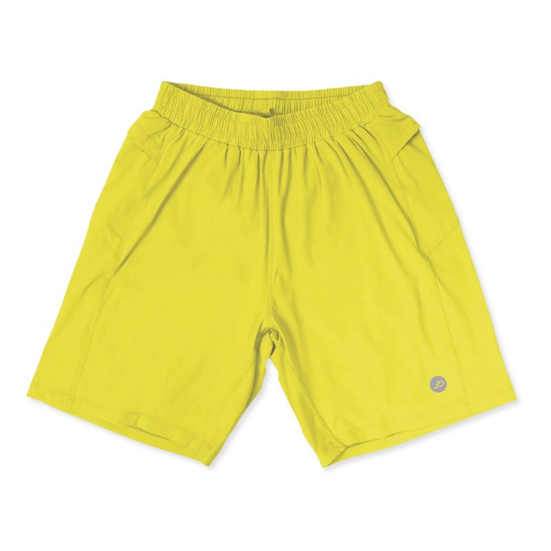 Athlos Men’s 7-inch Distance Shorts - Yellow / S - Shorts