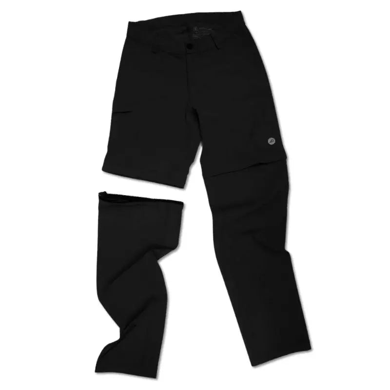 Athlos Men’s Convertible Adventure Pants - Raven / S - Cargos and Pants