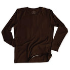 Athlos Men’s Long Sleeve T-shirt - Espresso / S - T-shirt